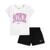 Lace It Up Mesh Short Set - Toddler