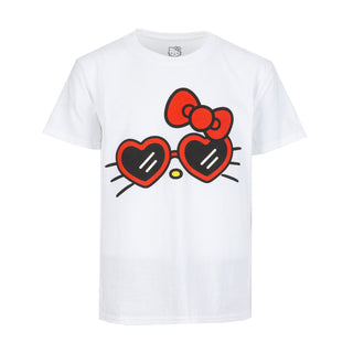Hello Kitty Glasses Face Tee - Toddler