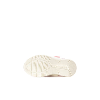 Toddler sneaker outsole with grippy tread and white foam base