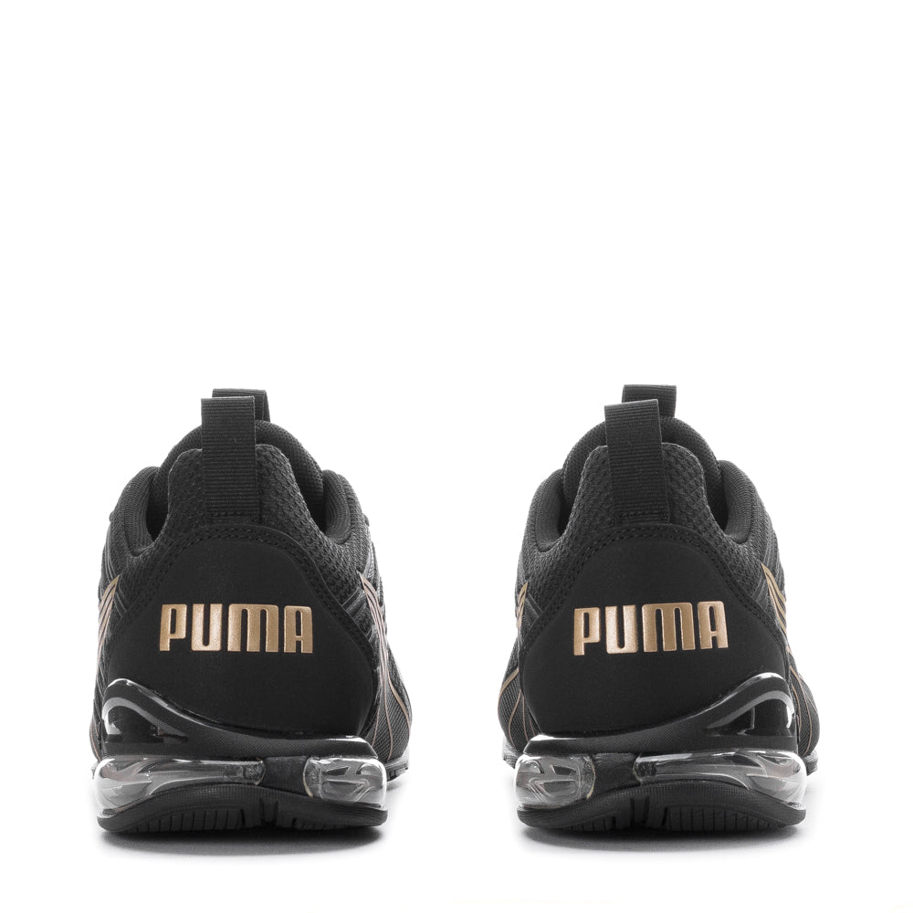 black and gold womens pumas