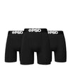 3 Pack Cotton Blend Boxer Briefs - Mens