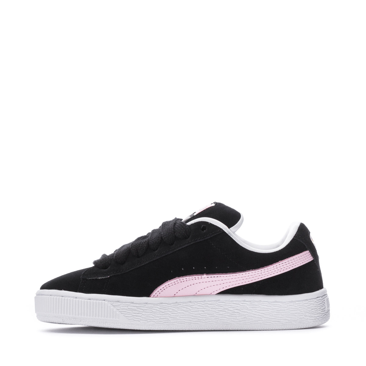 Puma Women s Suede XL Black Whisp of Pink