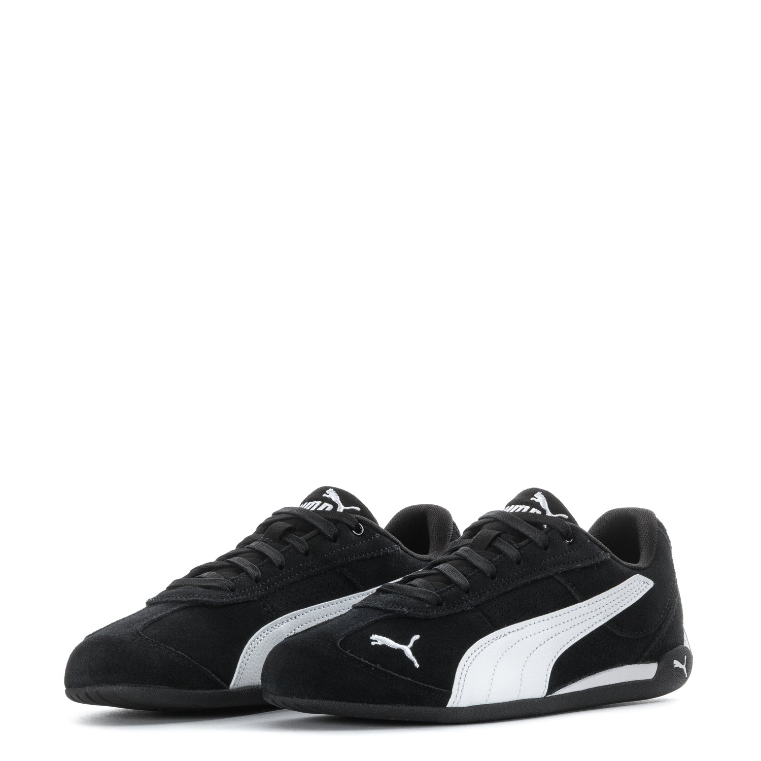 Puma Replicatch | Youth | (Suede) Black/White | ShopWSS