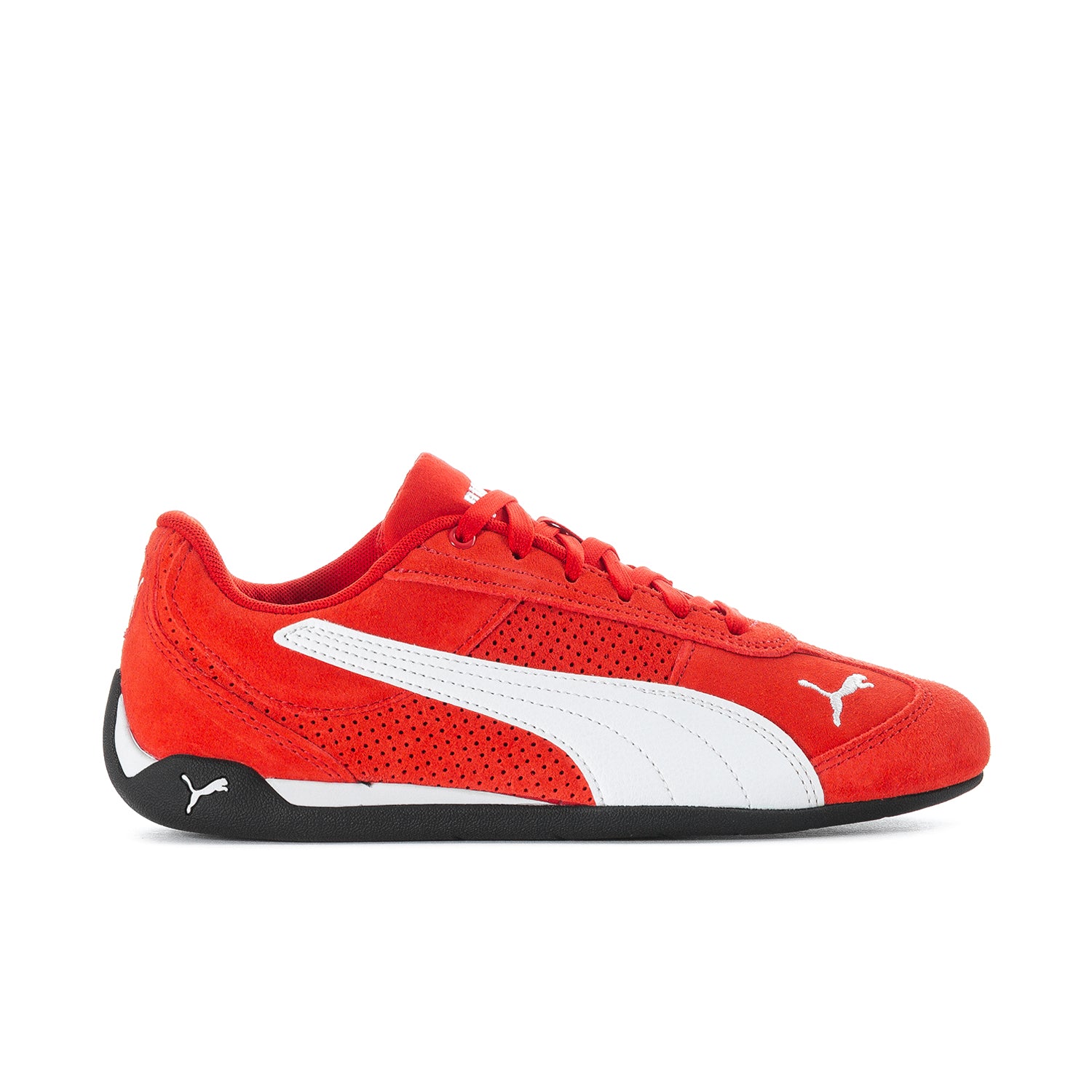 Puma Replicatch SD | Women's | (Suede) Red/White | ShopWSS
