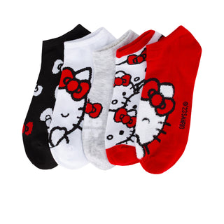 5 Pack Hello Kitty No Show- Adult