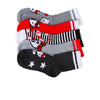 5 Pack Kids Ribbbed Hello Kitty Half Crew