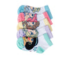 5 Pack Kids Ribbed Disney Princesses Shorty