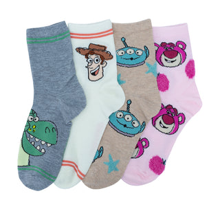 4 Pack Toy Story Mid Crew- Adult