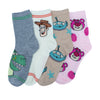 4 Pack Toy Story Mid Crew- Adult