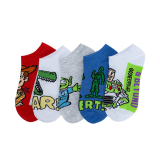 5 Pack Kids Toy Story No Show
