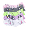 5 Pack Kids Lettuce Edge Hello Kitty & Friends Half Crew