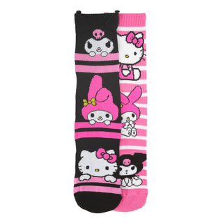 2 Pack Hello Kitty & Friends Half Cushion Crew - Adult