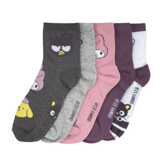 5 Pack Hello Kitty & Friends Quarter - Adult