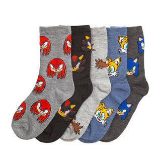 5 Pack Kids Sonic Crew
