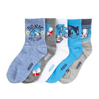 5 Pack Kids Sonic Crew