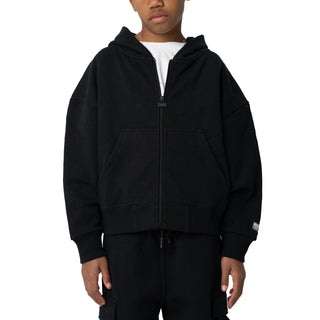 Fleece Zip Front Hoody - Youth