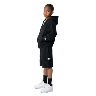 Fleece Zip Front Hoody - Youth