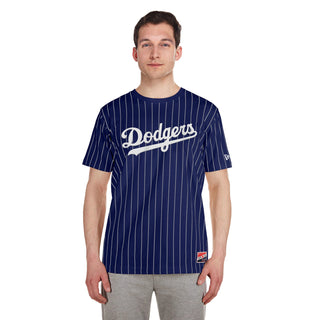 Dodgers Pinstripe Tee - Mens