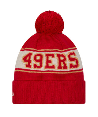 Niners Knit Retro Pom Beanie