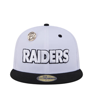 Raiders 2024 5950 Day Cooperstown Stadium Side Patch 2-Tone