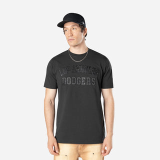 Dodgers Triple Black Tee - Mens