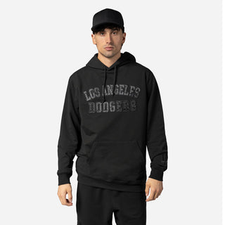 Dodgers Triple Black PO Hoody - Mens