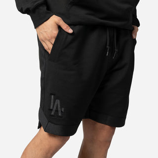 Dodgers Triple Black Shorts - Mens