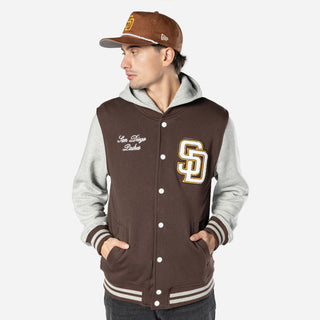 Padres Snap Front Fleece Jacket - Mens