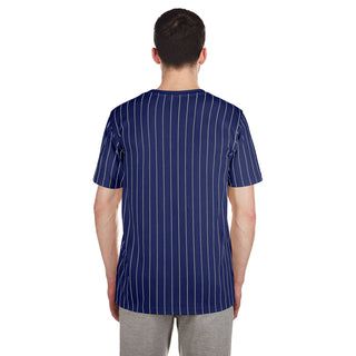 Dodgers Chrome Pinstripe Tee - Mens