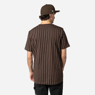 Padres Chrome Pinstripe Tee - Mens