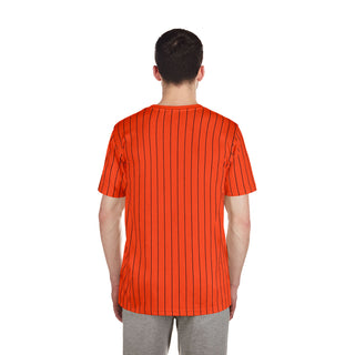 Astros Team Logo Pinstripe Tee - Mens