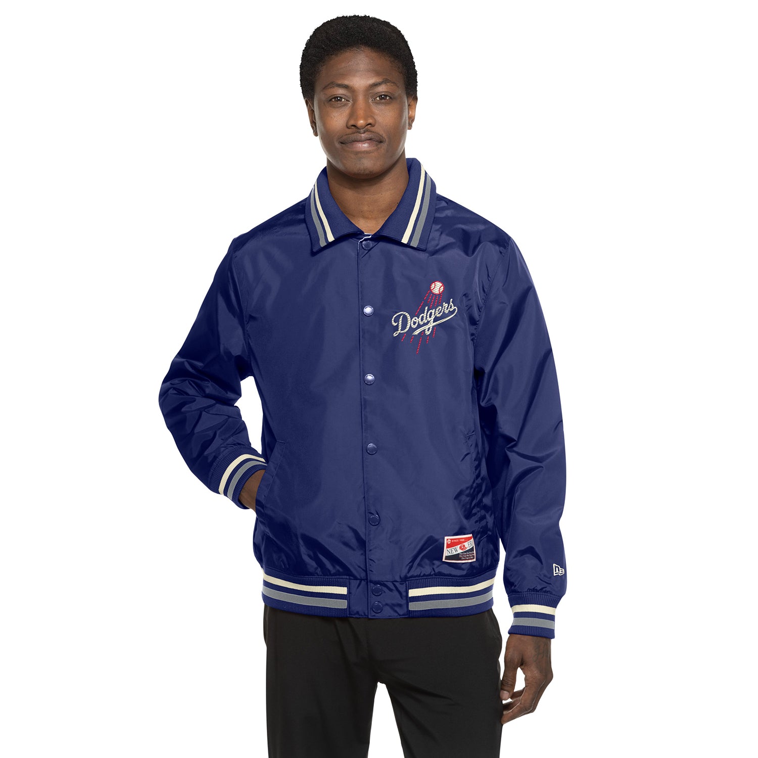 Dodgers Snap Front Jacket - Mens – ShopWSS