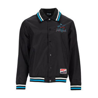 Marlins Snap Front Jacket - Mens