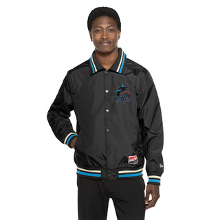 Marlins Snap Front Jacket - Mens