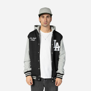 Dodgers Snap Front Fleece Jacket - Mens