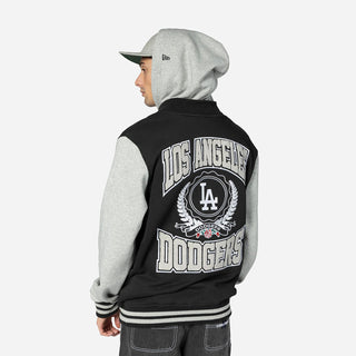 Dodgers Snap Front Fleece Jacket - Mens