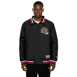 San Francisco 49ers Nylon Track Jacket -Mens