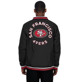 San Francisco 49ers Nylon Track Jacket -Mens