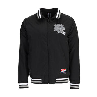 Oakland Raiders Nylon Track Jacket -Mens