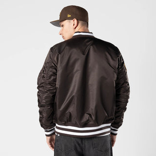 San Diego Padres Alpha Bomber Jacket -Mens