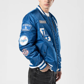 Los Angeles Dodgers Alpha Bomber Jacket -Mens