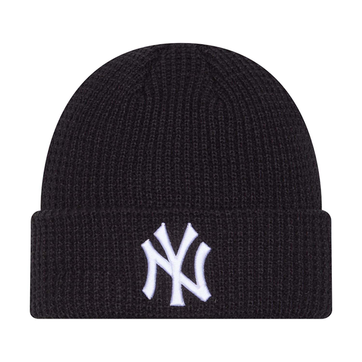 New Era Yankees Knit Waffle Beanie | Navy/OTC | ShopWSS
