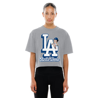 Dodgers Bella x Betty Boxy Tee - Womens