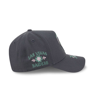 Raiders Dia de Muertos A-Frame cap, back view with Las Vegas Raiders text embroidery