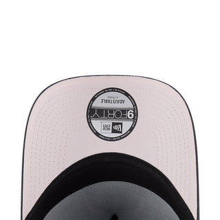 Raiders Dia de Muertos cap top, light mesh with '9FORTY' style circular logo
