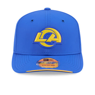 Blue NFL sideline cap with LA Rams logo on the front panel