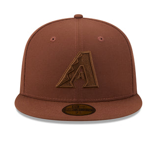 Auburn baseball cap with front embroidered Diamondbacks logo and flat brim