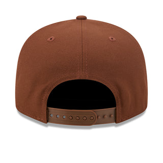 Auburn baseball cap with open front showing snapback strap and eyelets