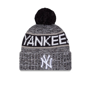 Yankees Knit Tri-Color OTC Pom Beanie