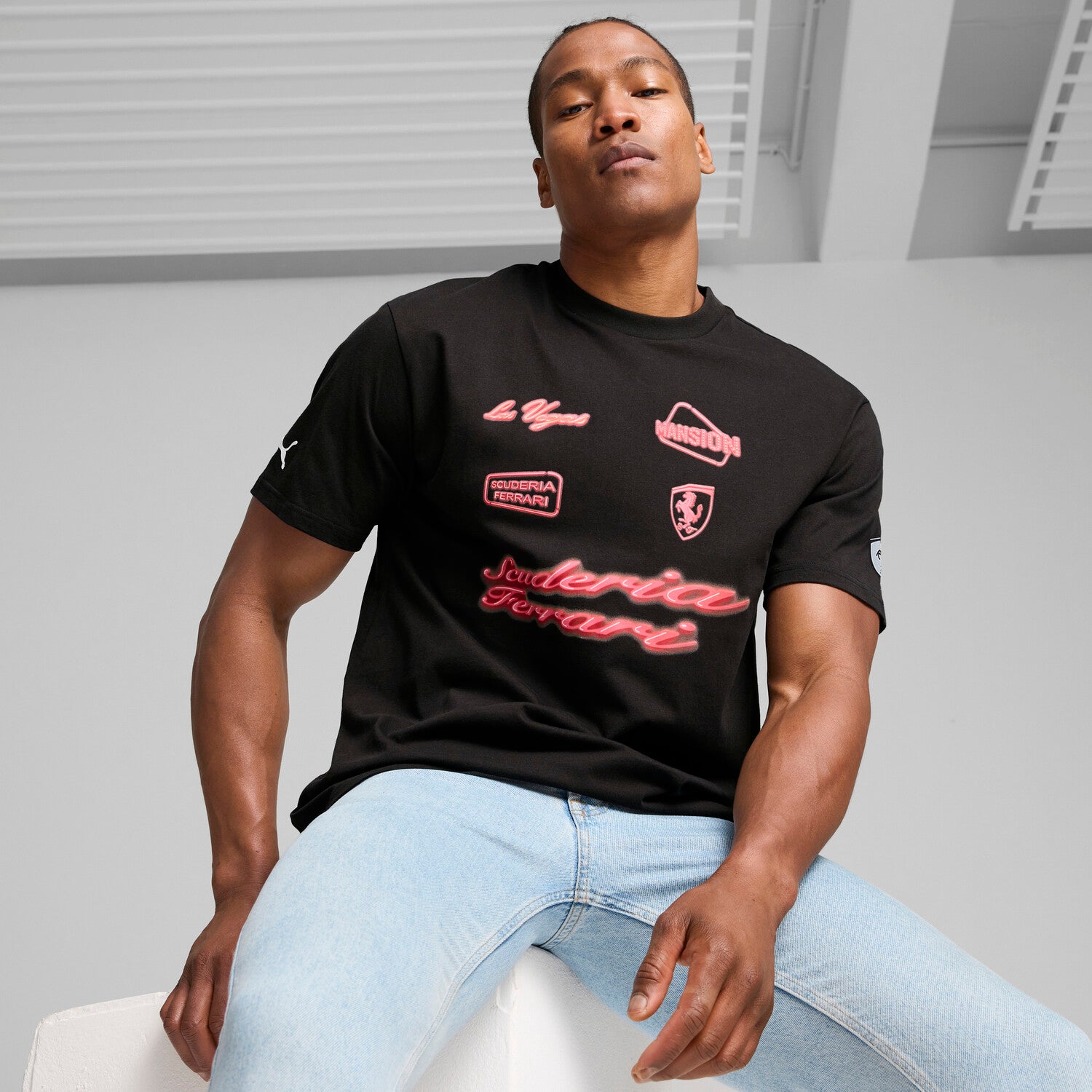Ferrari Neon Energy Tee - Mens – ShopWSS